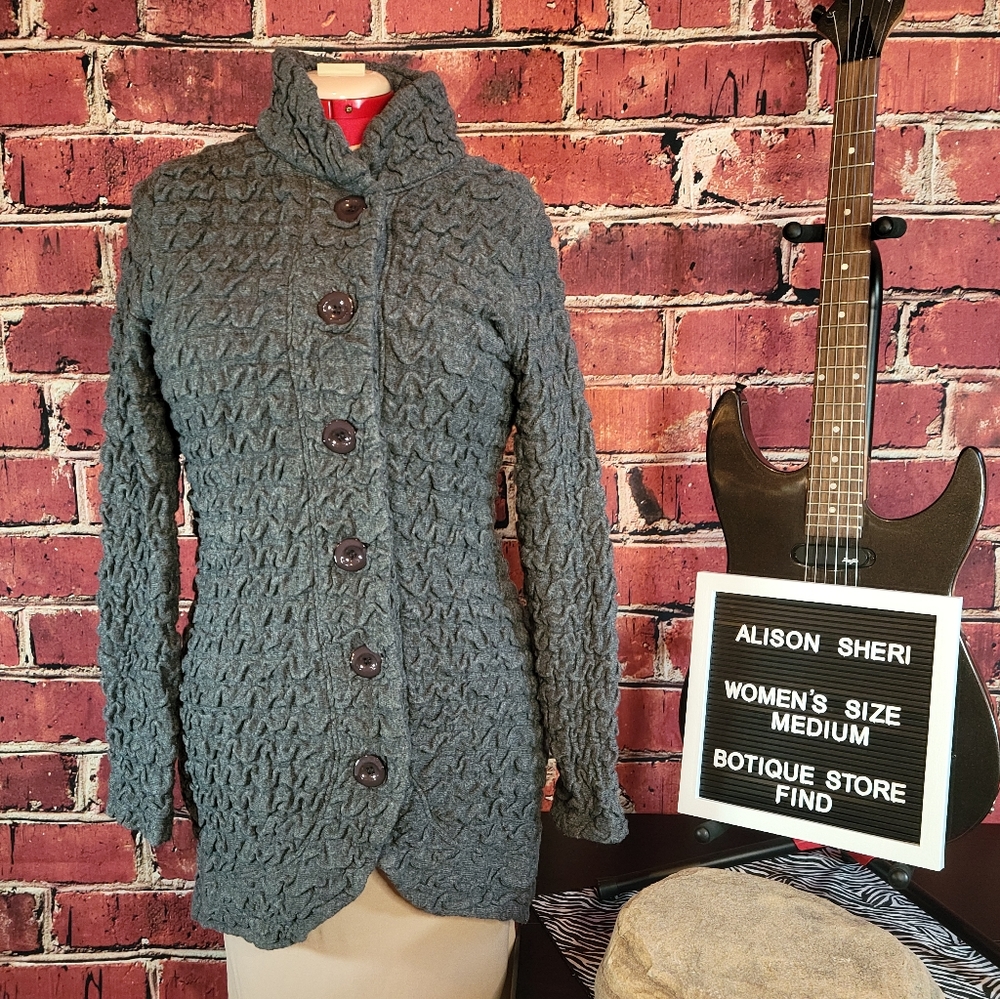 Unique Grey Coat